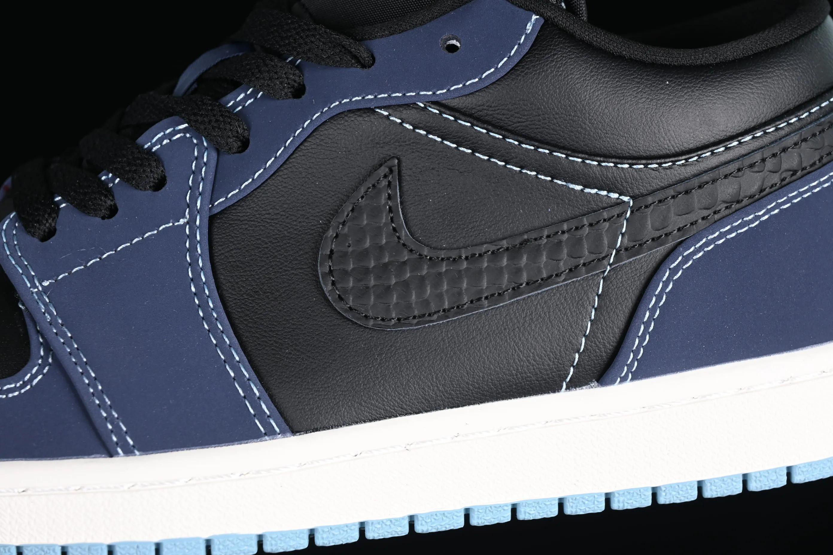 All categories Air Jordan Jordan series basketball shoes Air Jordan 1 Low Z version Air Jordan 1 Low AJ1 Joe 1 black, blue and white low-top cultural casual sneakers FJ5478-010